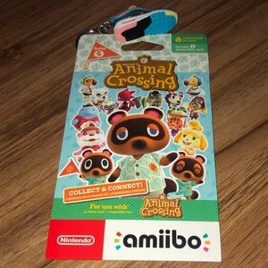 Animal Crossing Amiibo 6 pack Cards Series 5 New Sealed Nintendo